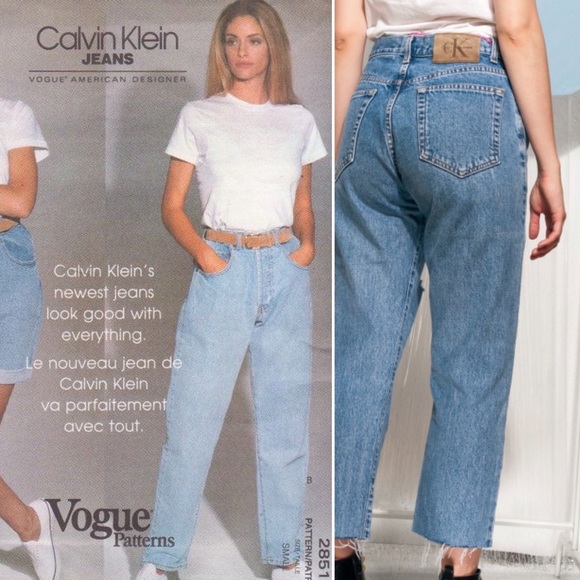 Calvin Klein Denim - Calvin Klein Vintage High Waist Mom Jeans